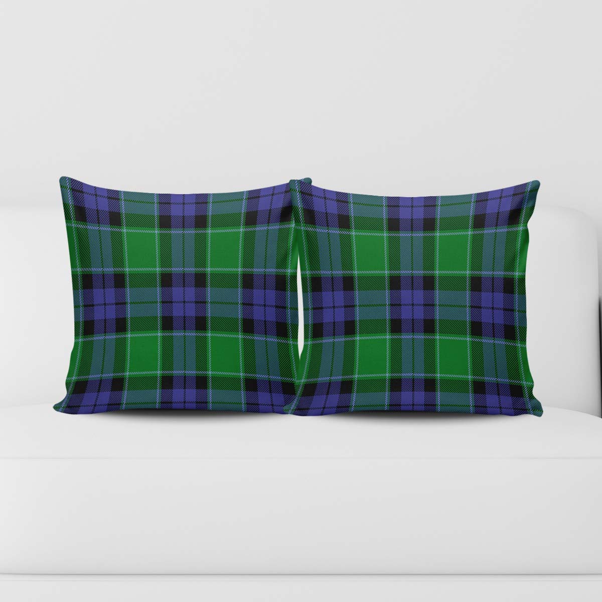 Haldane Tartan Pillow Cover Square Pillow Cover - Tartanvibesclothing