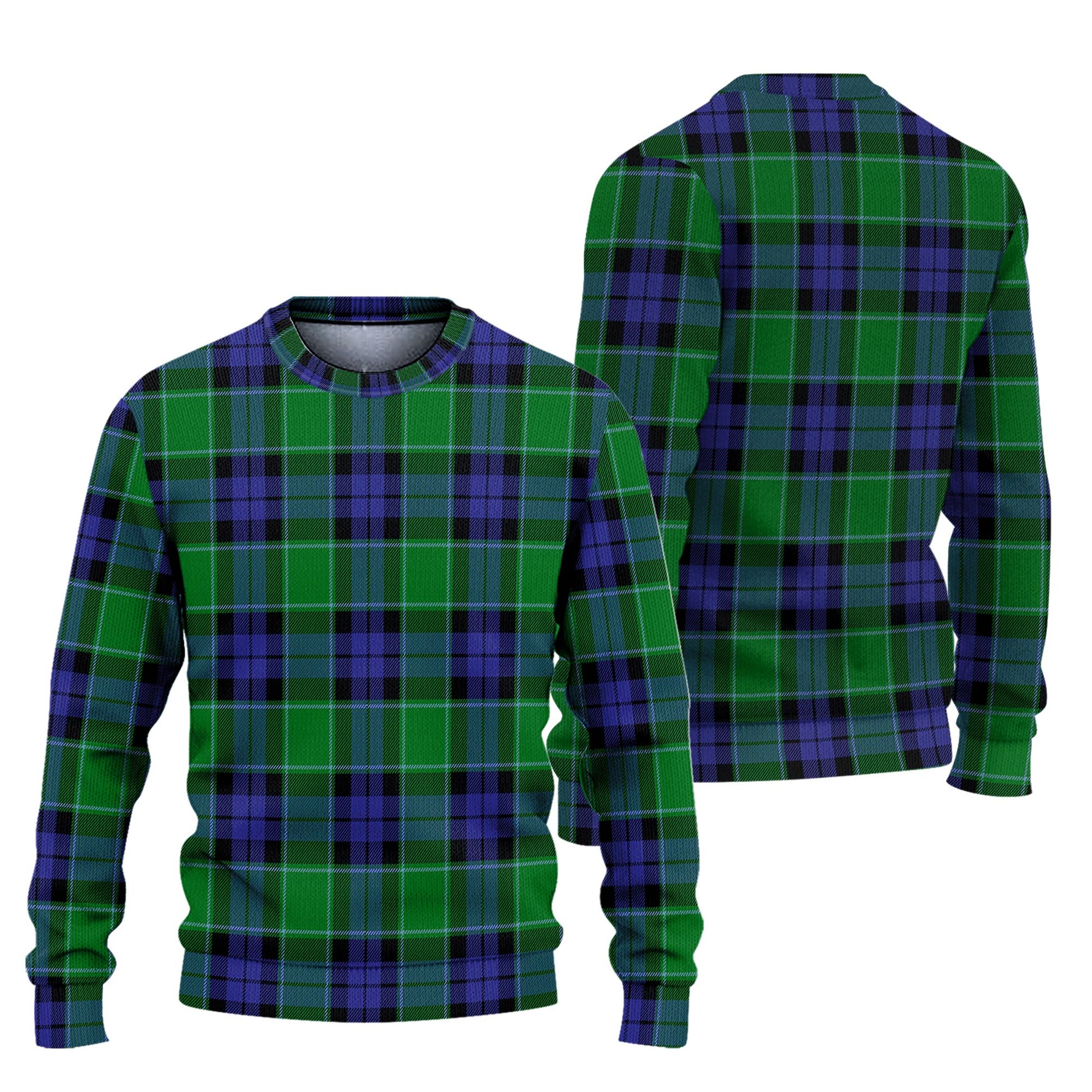 Haldane Tartan Knitted Sweater Unisex - Tartanvibesclothing