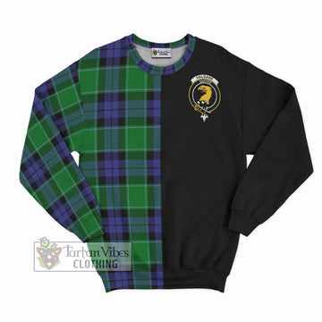 Haldane Tartan Sweatshirt with Family Crest and Half Of Me Style