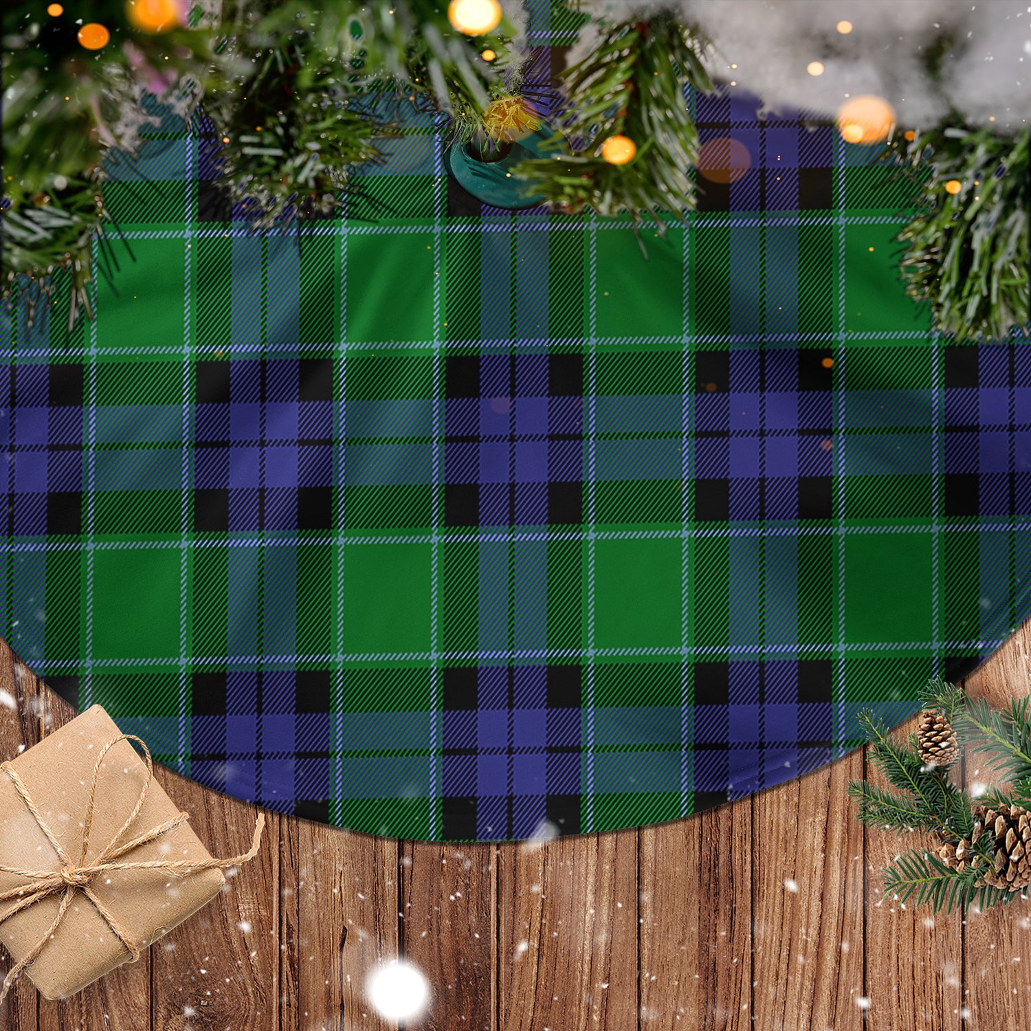 Haldane Tartan Christmas Tree Skirt - Tartanvibesclothing