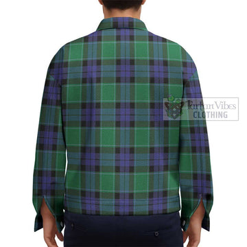 Haldane Tartan Unisex Lapel Cotton Jacket