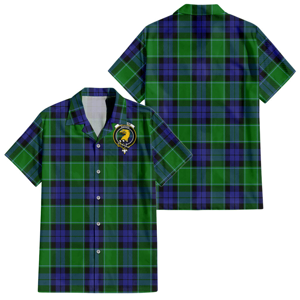 haldane-tartan-short-sleeve-button-down-shirt-with-family-crest