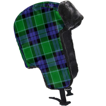 Haldane Tartan Winter Trapper Hat