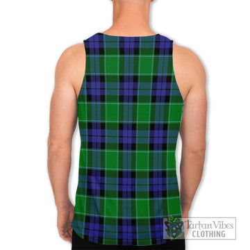 Haldane Tartan Men's Tank Top with Family Crest DNA In Me Style