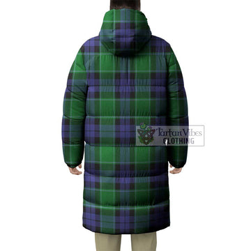 Haldane Tartan Long Down Jacket