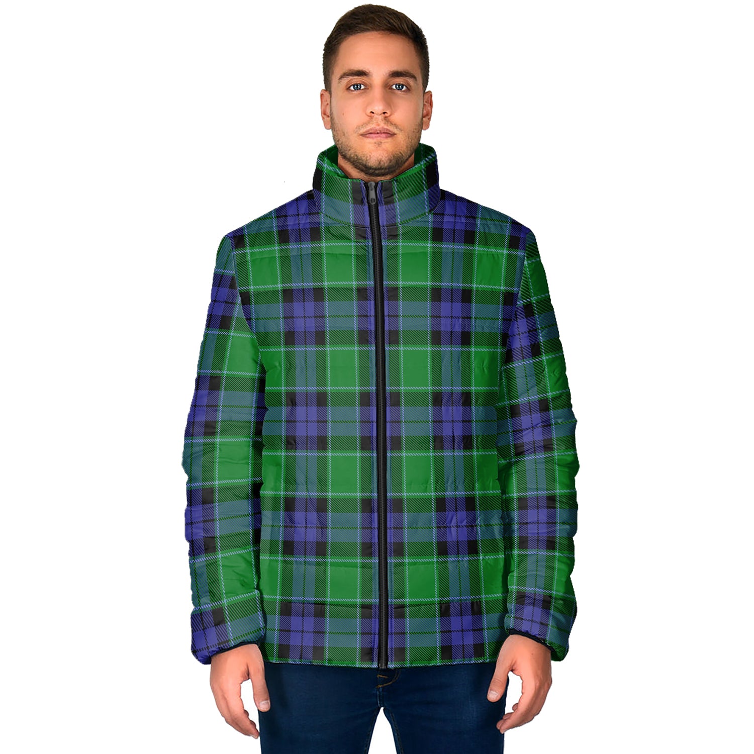 Haldane Tartan Padded Jacket - Tartanvibesclothing