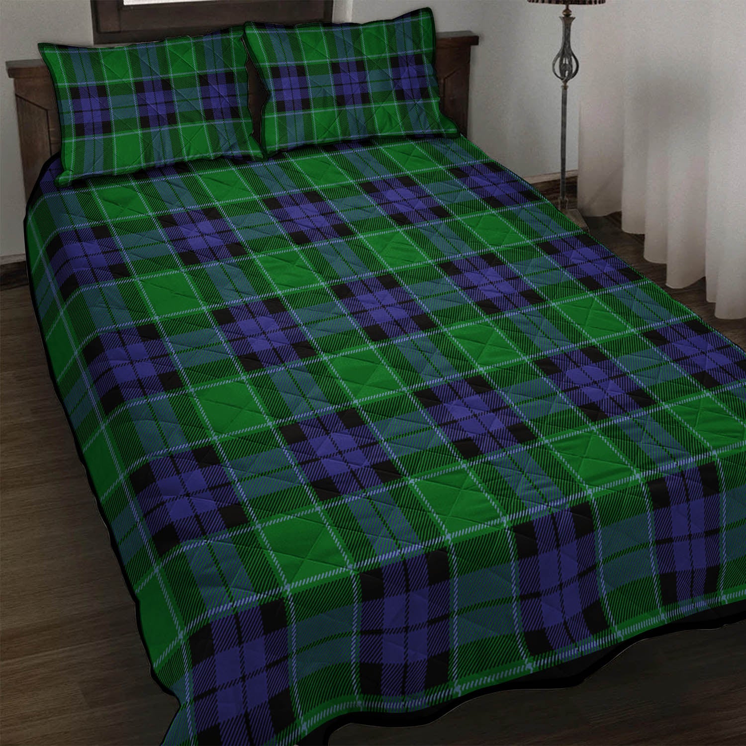 Haldane Tartan Quilt Bed Set - Tartan Vibes Clothing