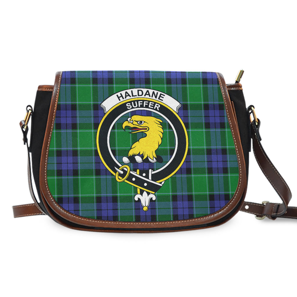 haldane-tartan-saddle-bag-with-family-crest