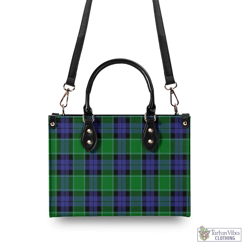 Tartan Vibes Clothing Haldane Tartan Luxury Leather Handbags