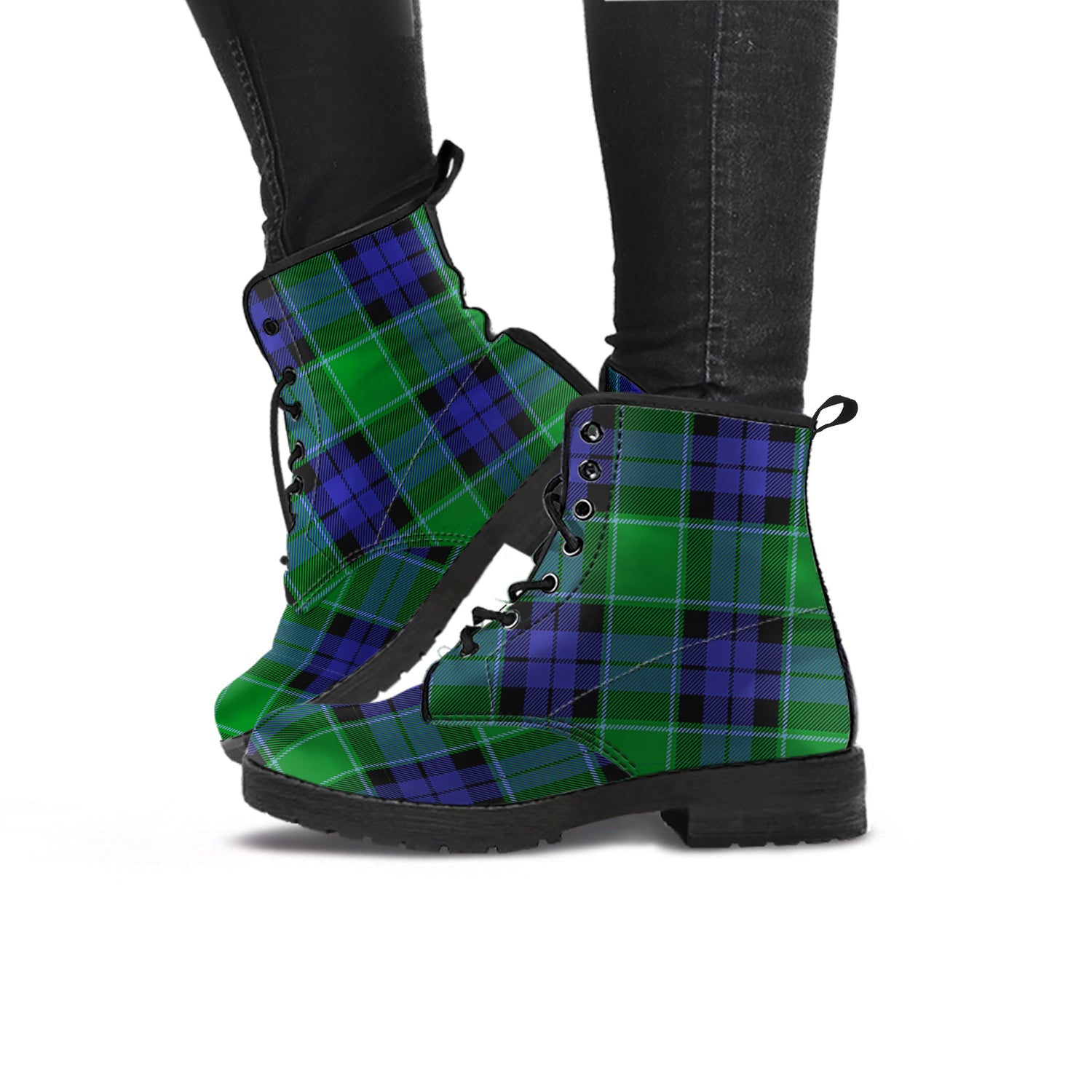 haldane-tartan-leather-boots