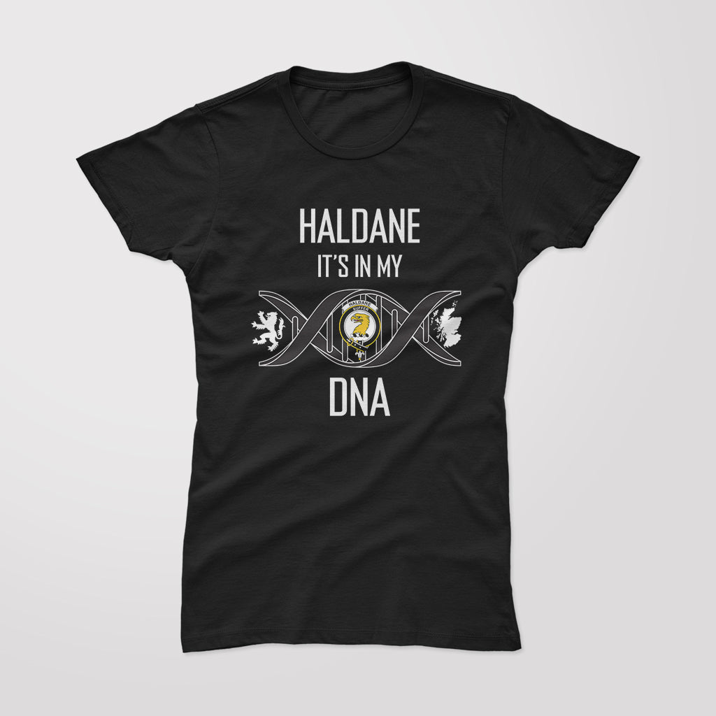 haldane-family-crest-dna-in-me-womens-t-shirt