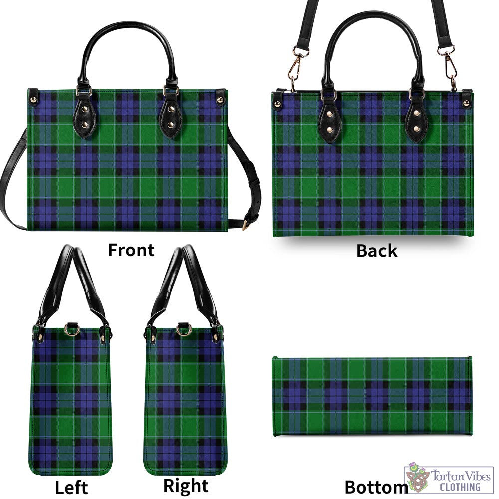 Tartan Vibes Clothing Haldane Tartan Luxury Leather Handbags