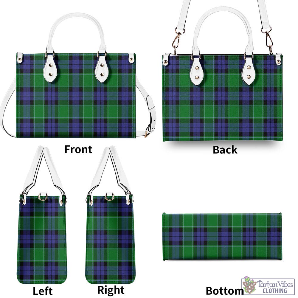 Tartan Vibes Clothing Haldane Tartan Luxury Leather Handbags