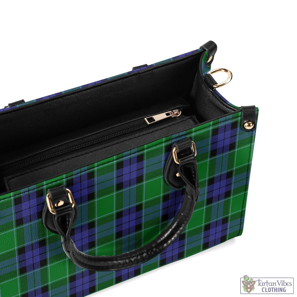 Tartan Vibes Clothing Haldane Tartan Luxury Leather Handbags