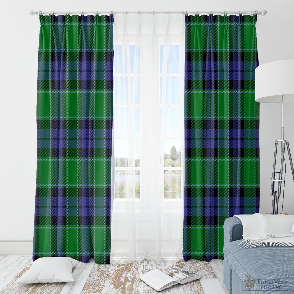 Haldane Tartan Window Curtain - Tartan Vibes Clothing