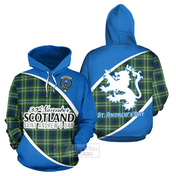 Haliburton Family Crest Tartan Hoodie Celebrate Saint Andrew's Day in Style