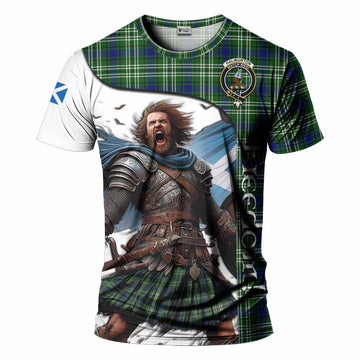 Haliburton Crest Tartan T-Shirt Inspired by the Freedom of Scottish Warrior Kid's Shirt - Tartan Vibes Clothing