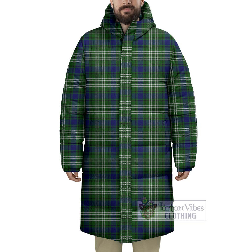 Tartan Vibes Clothing Haliburton Tartan Long Down Jacket