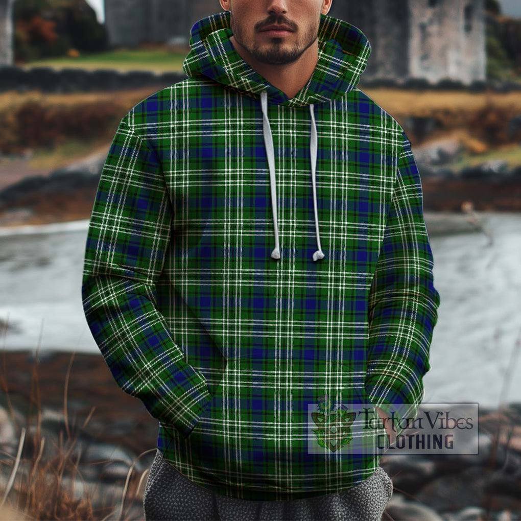 Haliburton Tartan Cotton Hoodie Pullover Hoodie XS - Tartan Vibes Clothing