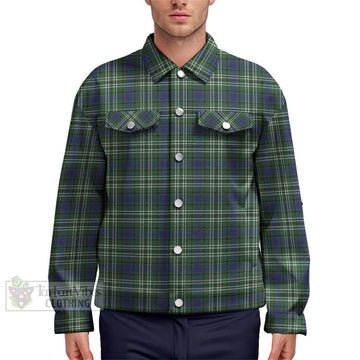 Haliburton Tartan Unisex Lapel Cotton Jacket