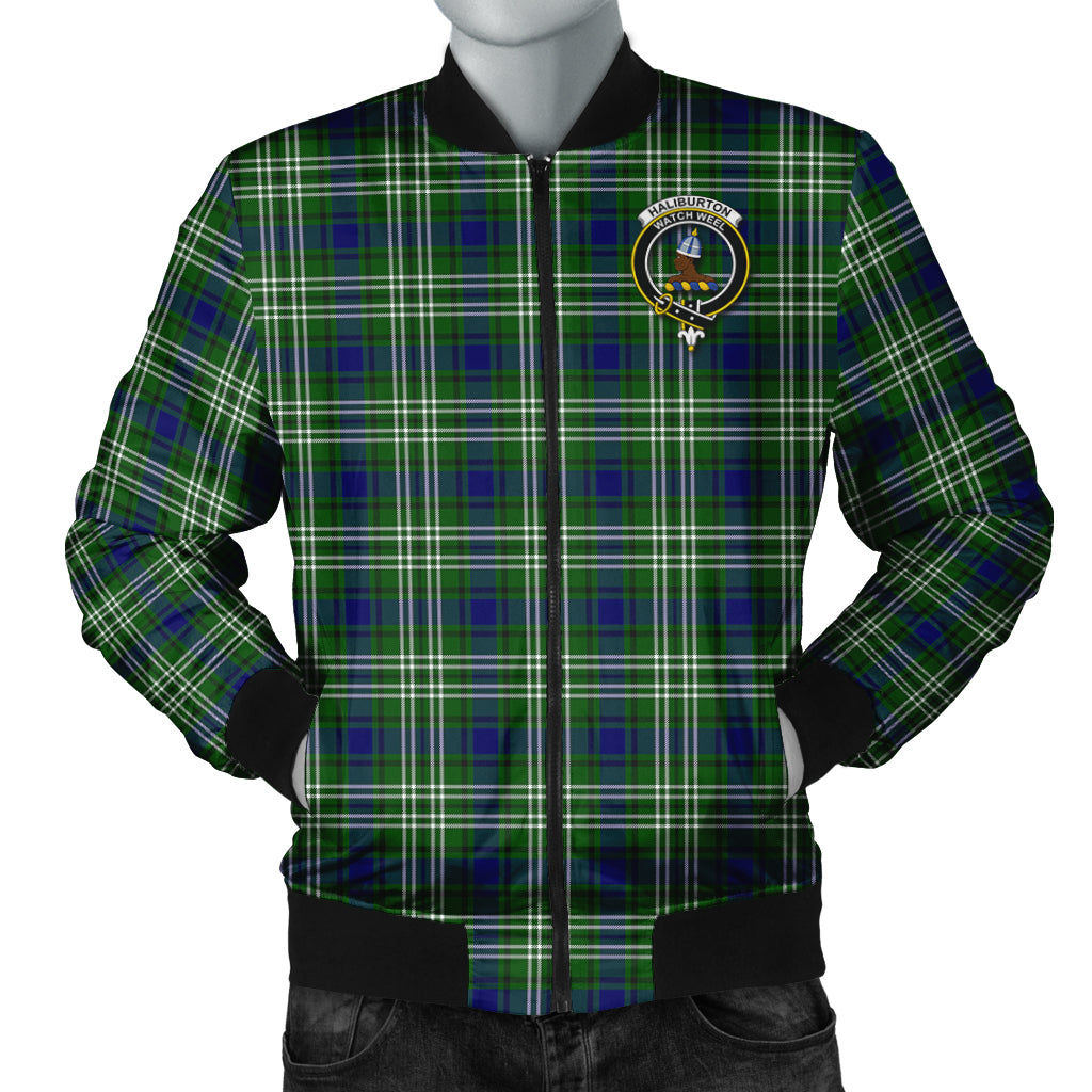 haliburton-tartan-bomber-jacket-with-family-crest