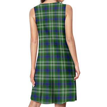 Haliburton Tartan Womens Casual Dresses