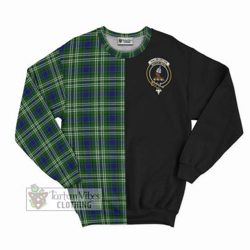 Haliburton Tartan Sweatshirt with Family Crest and Half Of Me Style