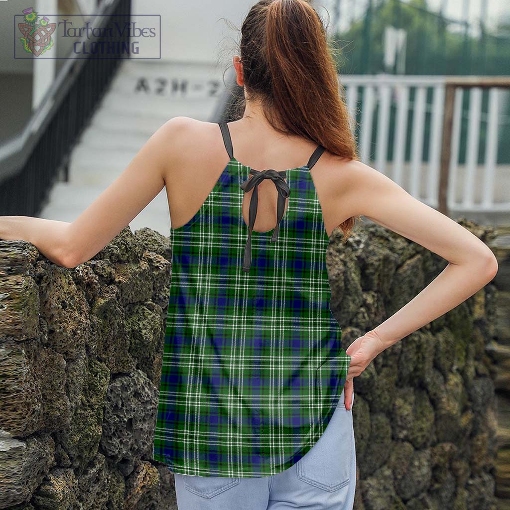 Tartan Vibes Clothing Haliburton Tartan Loose Halter Neck Camisole