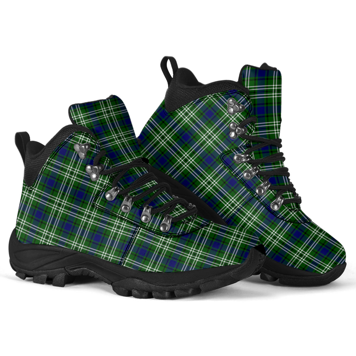 Haliburton Tartan Alpine Boots - Tartanvibesclothing