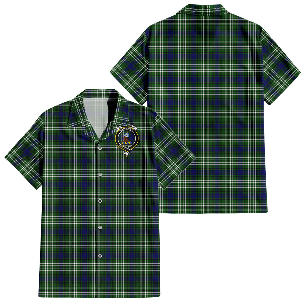 haliburton-tartan-short-sleeve-button-down-shirt-with-family-crest