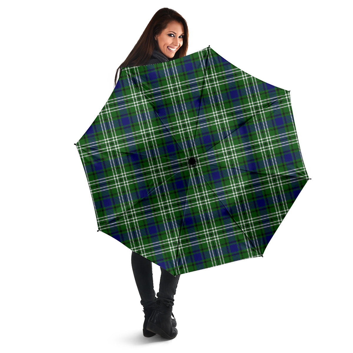 Haliburton Tartan Umbrella - Tartanvibesclothing