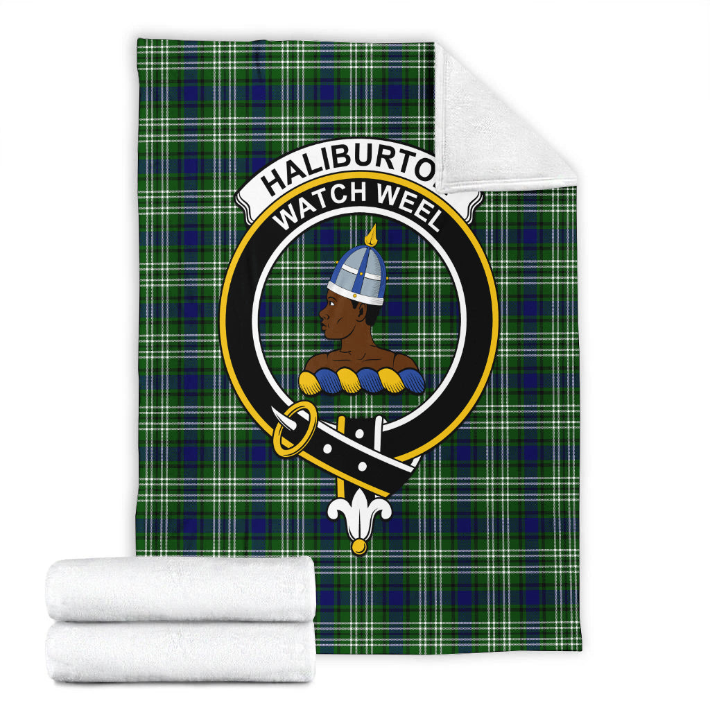 haliburton-tartab-blanket-with-family-crest