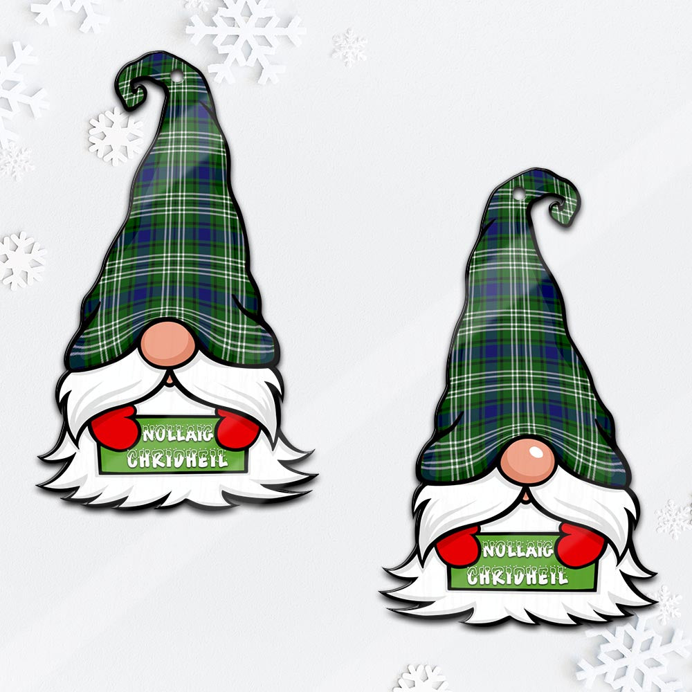 Haliburton Gnome Christmas Ornament with His Tartan Christmas Hat - Tartan Vibes Clothing