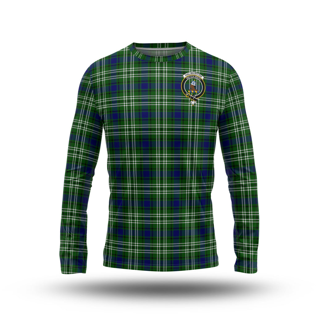 haliburton-tartan-long-sleeve-t-shirt-with-family-crest