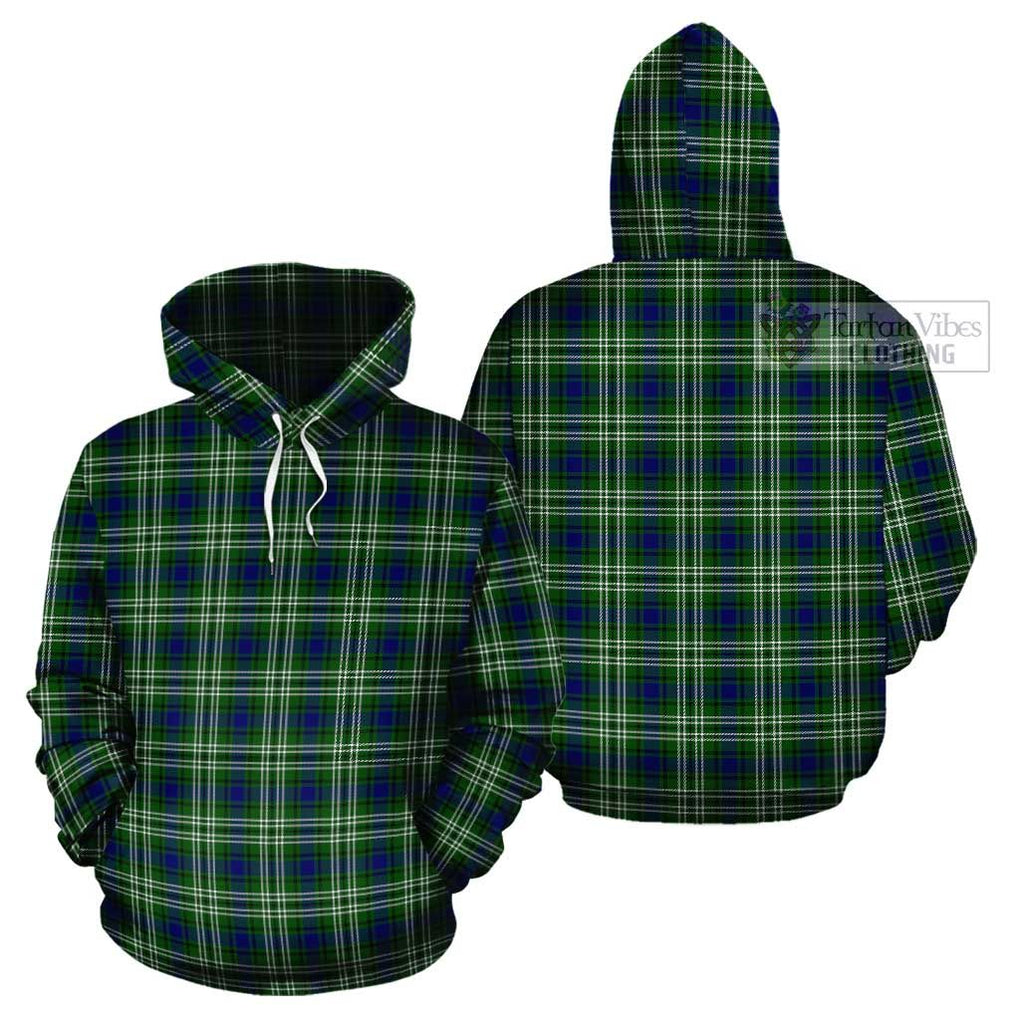 Haliburton Tartan Cotton Hoodie Pullover Hoodie - Tartan Vibes Clothing