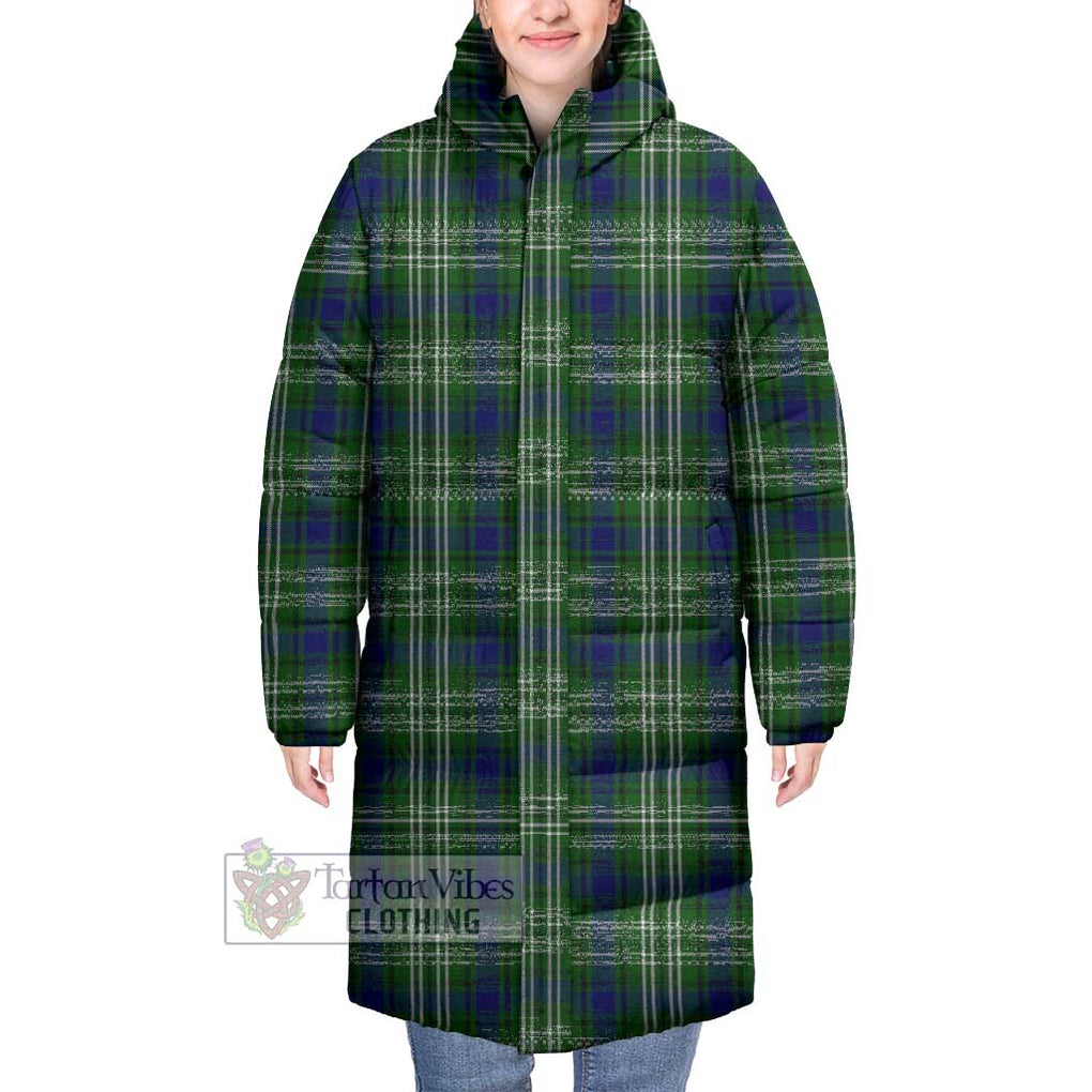 Tartan Vibes Clothing Haliburton Tartan Long Down Jacket