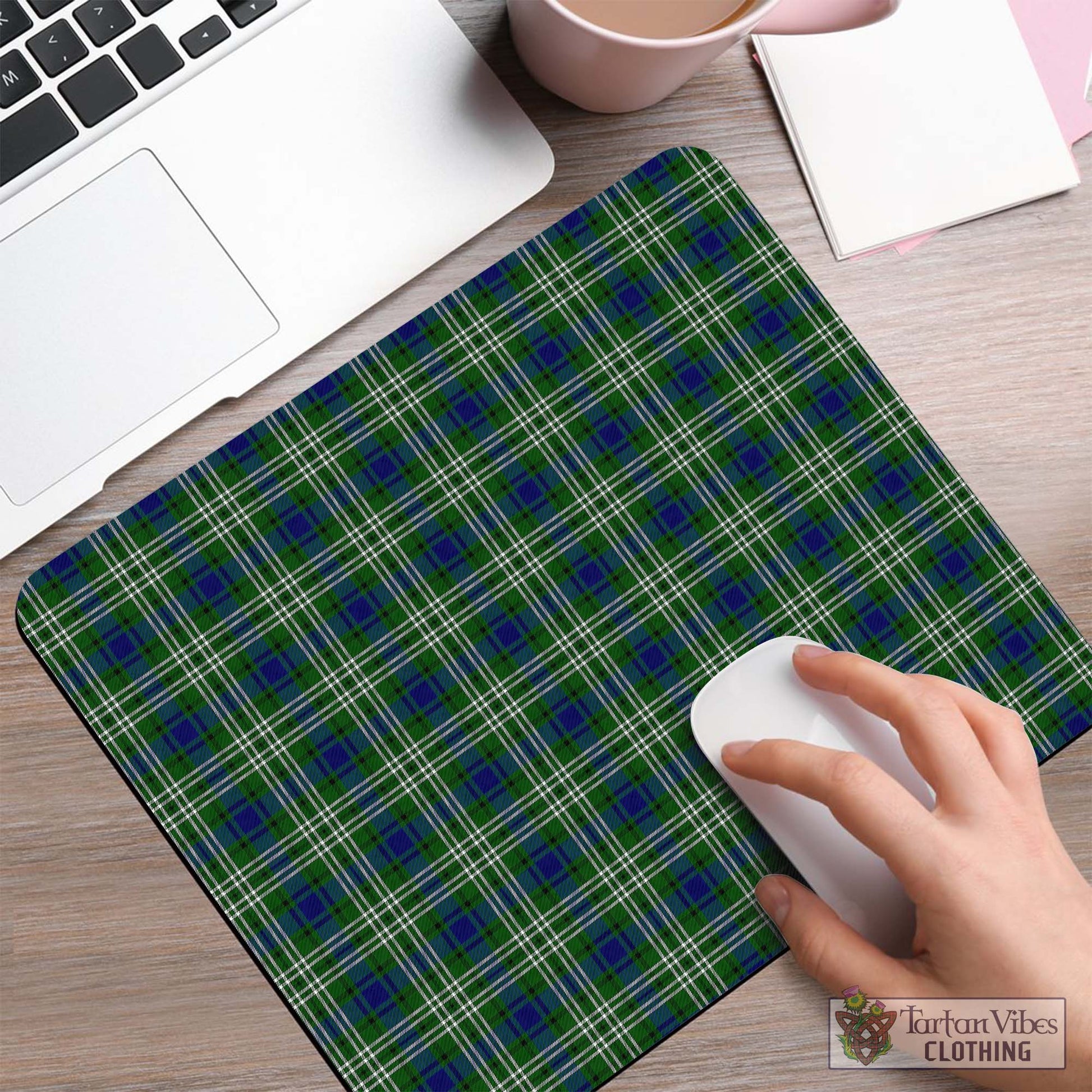 Tartan Vibes Clothing Haliburton Tartan Mouse Pad