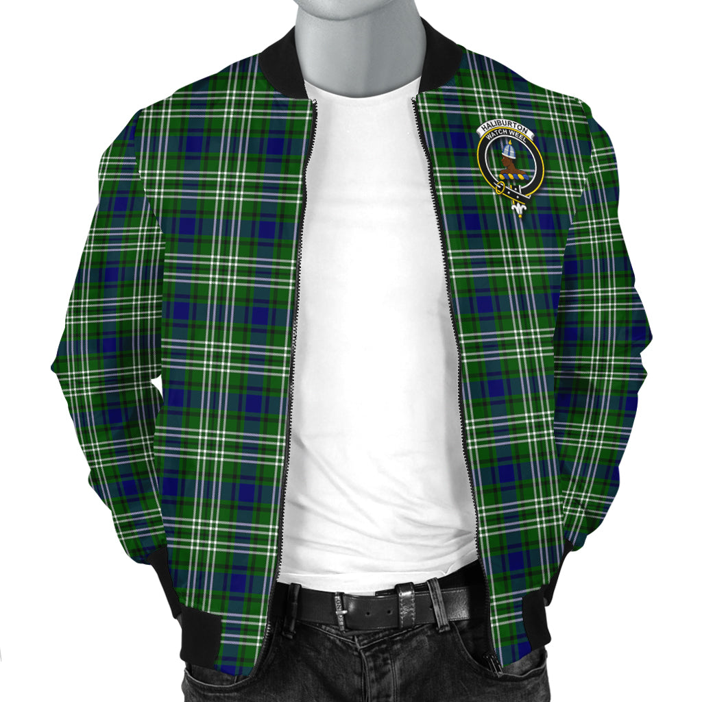 haliburton-tartan-bomber-jacket-with-family-crest