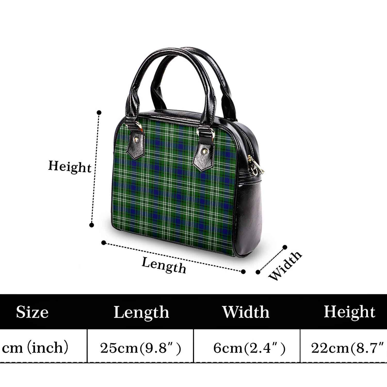 Haliburton Tartan Shoulder Handbags - Tartanvibesclothing