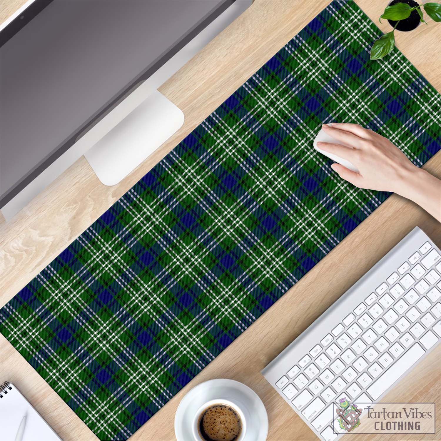 Tartan Vibes Clothing Haliburton Tartan Mouse Pad