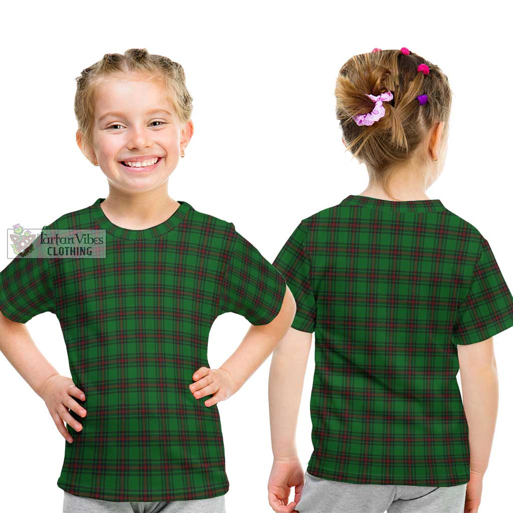 Halkerston Tartan Kid T-Shirt Youth XL Size14 - Tartan Vibes Clothing