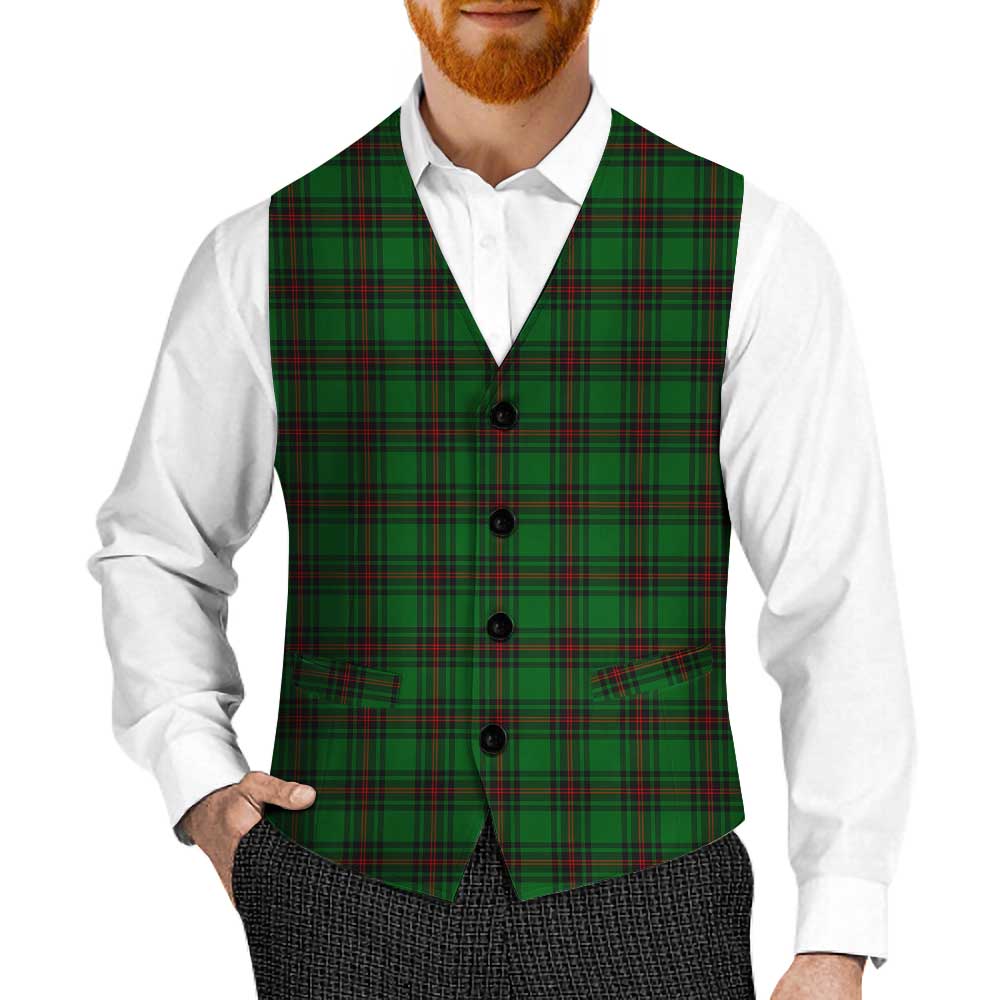 Tartan Vibes Clothing Halkett Tartan Men's Sleeveless Suit Vest