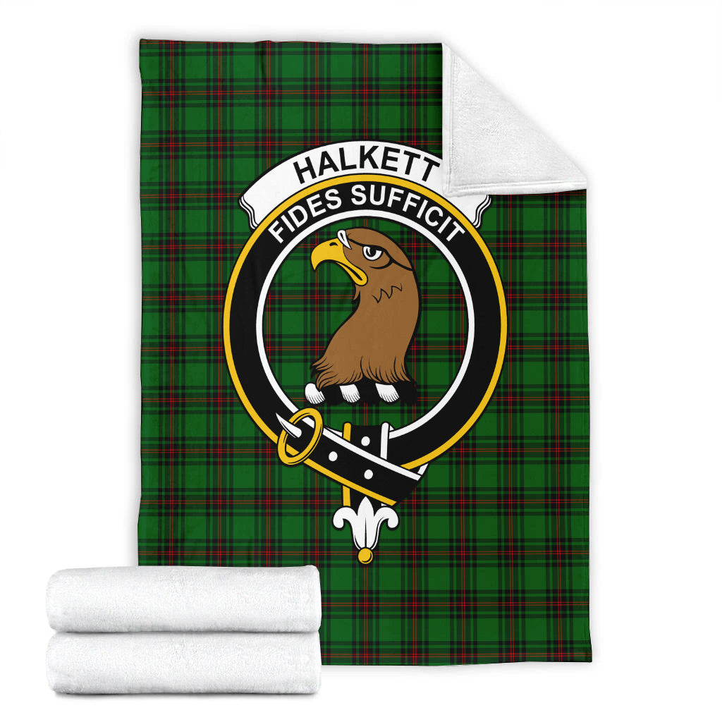 halkett-tartab-blanket-with-family-crest