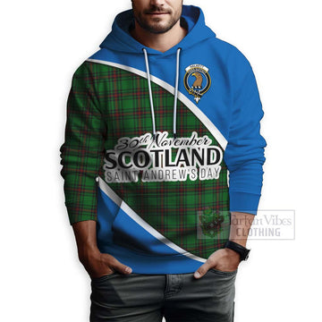 Halkett Family Crest Tartan Hoodie Celebrate Saint Andrew's Day in Style