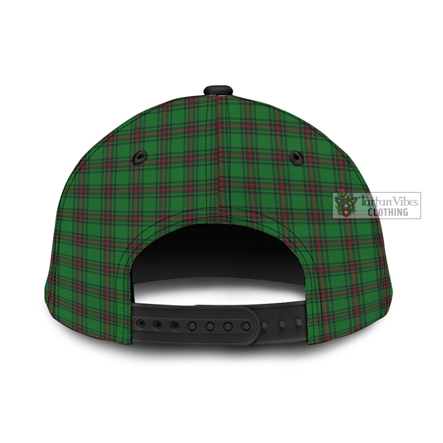 Tartan Vibes Clothing Halkett Tartan Classic Cap with Family Crest In Me Style