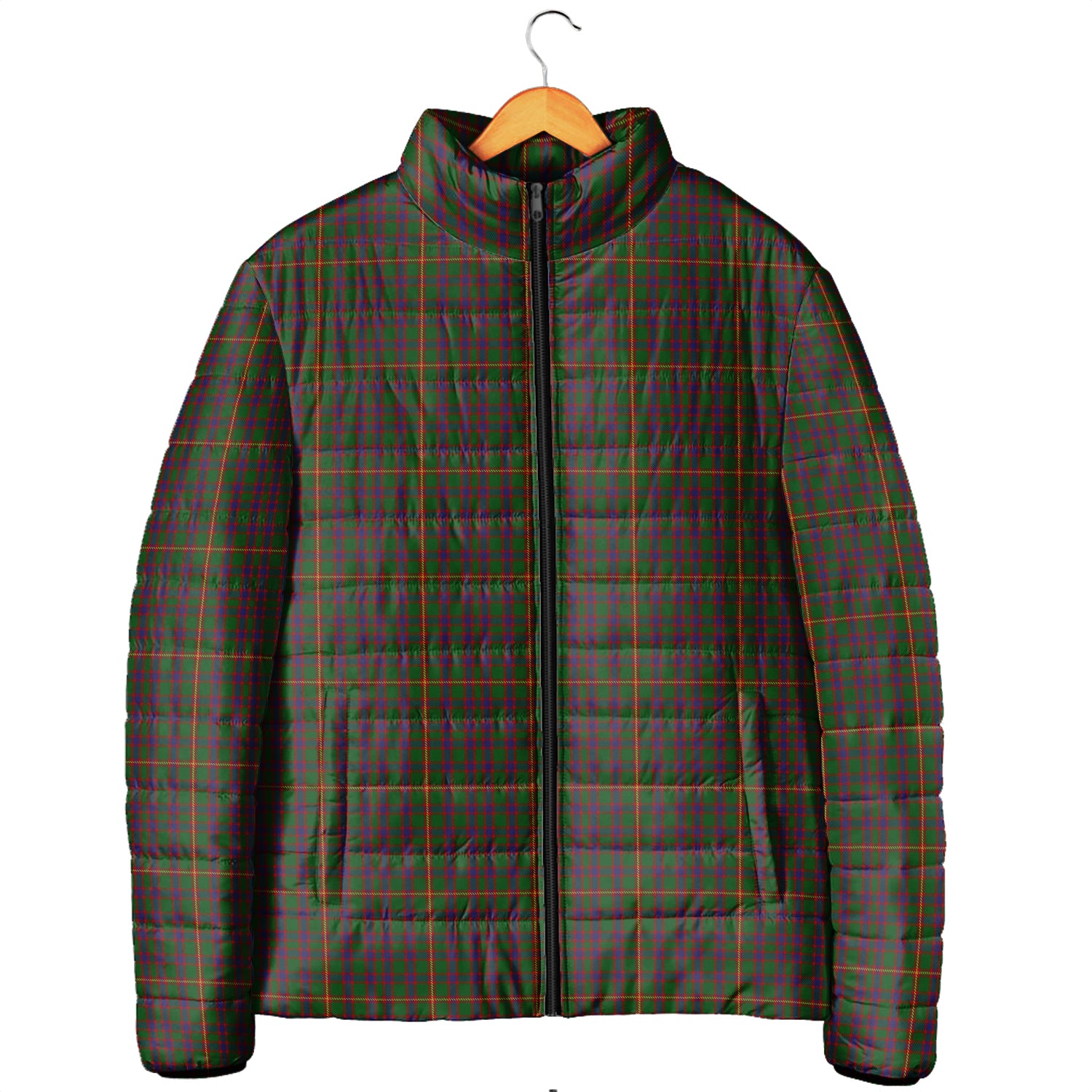 Hall Tartan Padded Jacket Men's Padded Jacket - Tartan Vibes Clothing