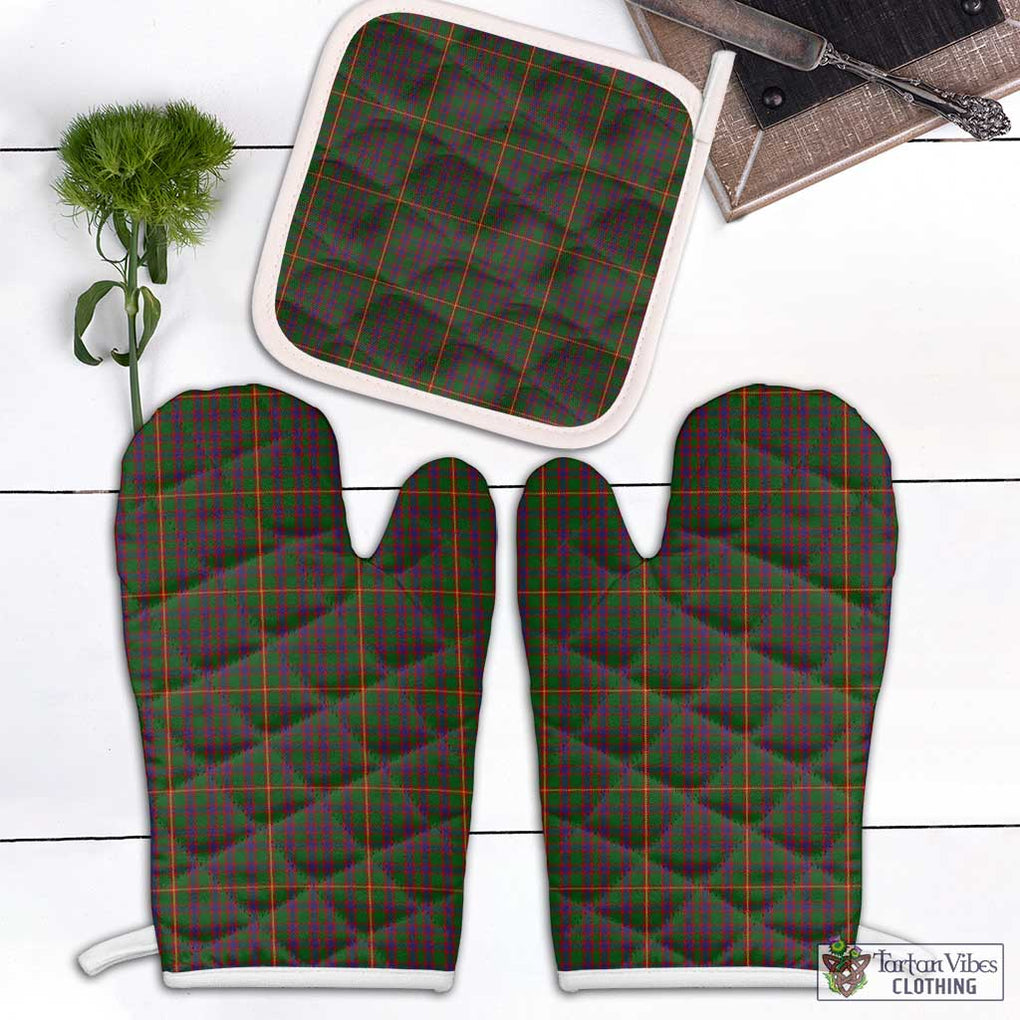 Hall Tartan Combo Oven Mitt & Pot-Holder Combo 1 Oven Mitt & 1 Pot-Holder White - Tartan Vibes Clothing