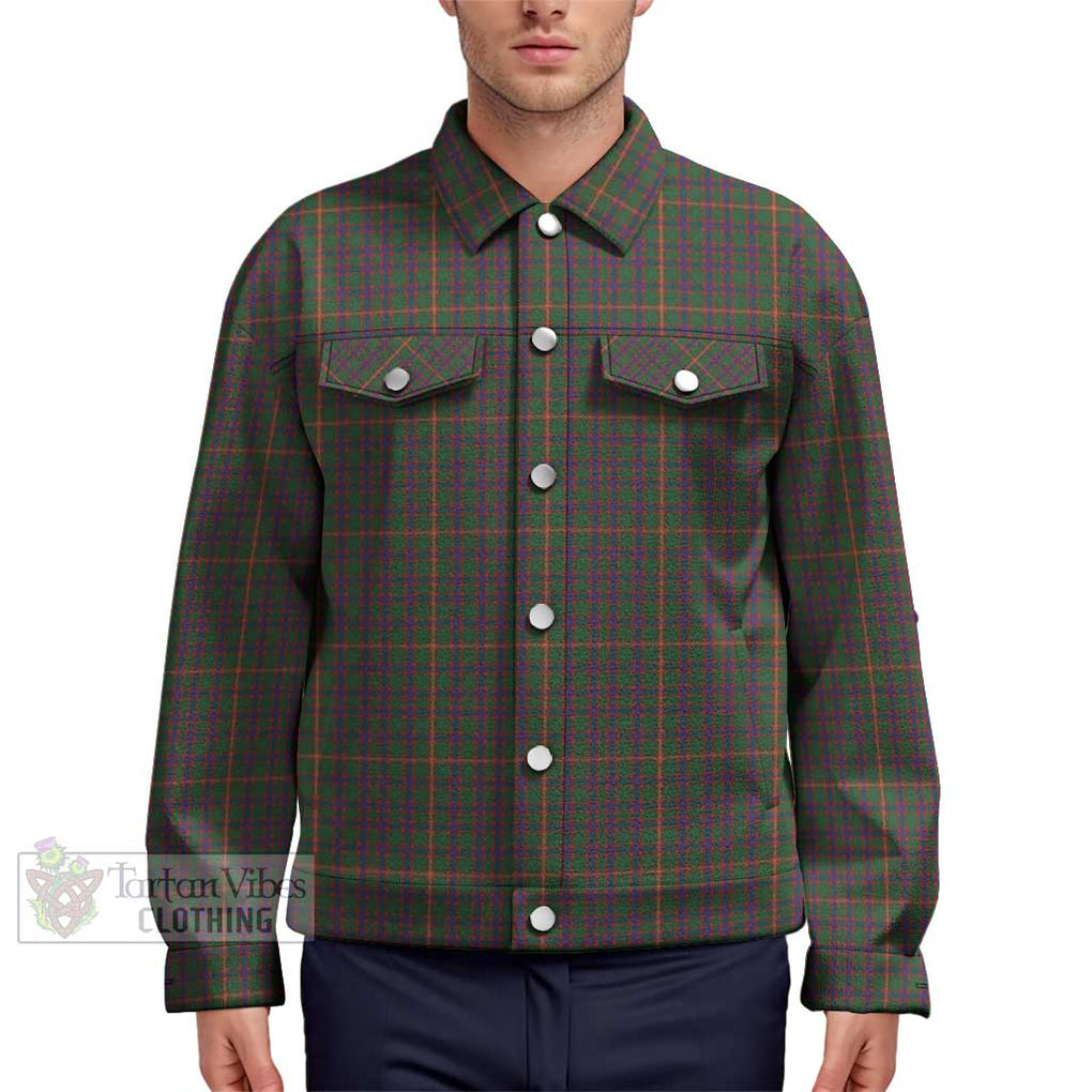 Hall Tartan Unisex Lapel Cotton Jacket Unisex - Tartan Vibes Clothing