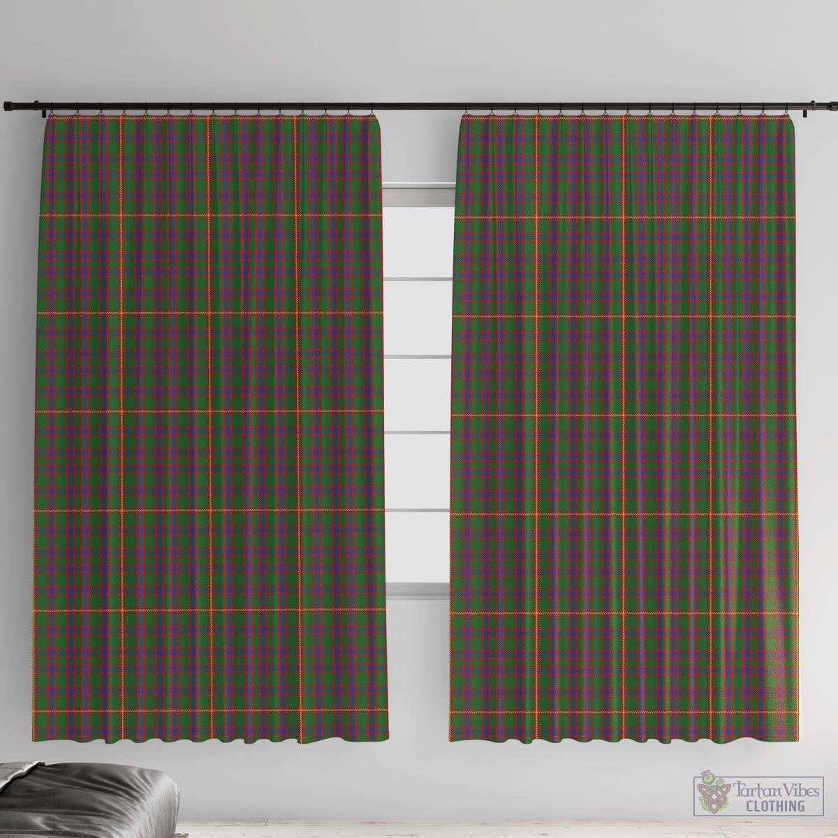 Hall Tartan Window Curtain