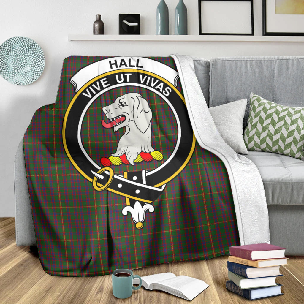 hall-tartab-blanket-with-family-crest